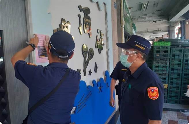 高雄警方加强稽查娱乐场所。（警方提供／林瑞益高雄传真）