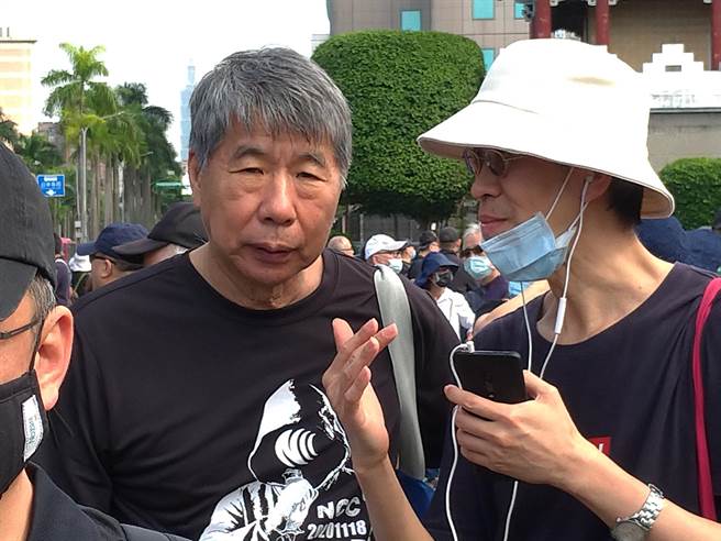 张亚中。（黄福其摄）