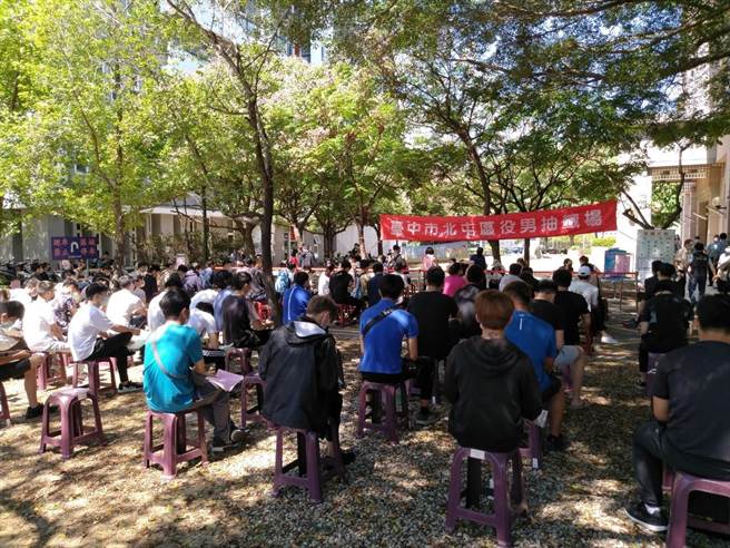 台中市5月份各區常備役軍種抽籤作業停止辦理。（台中市府提供／盧金足台中傳真）