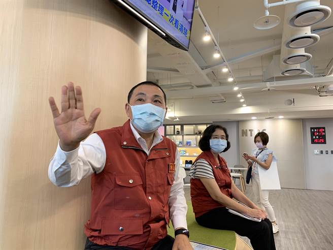 柯建議大學也要停 侯友宜：當然建議停課。（葉德正攝）