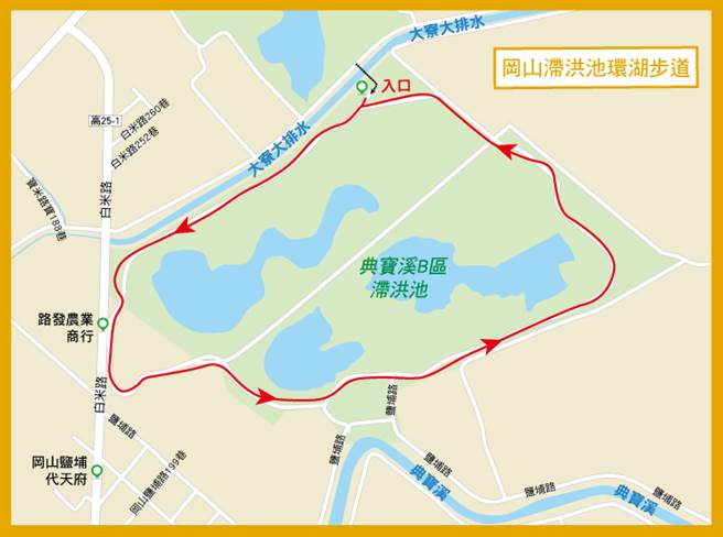 环湖步道一圈长度2.5公里，起伏平缓，很适合初跑者。