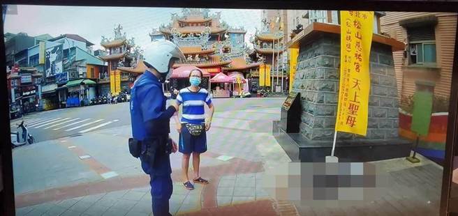 街友抽搐发烧40度倒卧松山慈佑宫隔日亡，民忧染疫筛检结果为阴性。（图／北市议员秦慧珠提供）