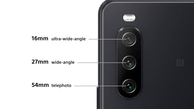 Sony Xperia 10 III主鏡頭規格。（Sony Mobile提供／黃慧雯台北傳真）
