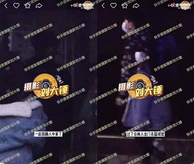 林允被拍到疑似同居绯闻男友顏人中，两人频繁同进同出顏人中住处。(图/ 摘自微博)