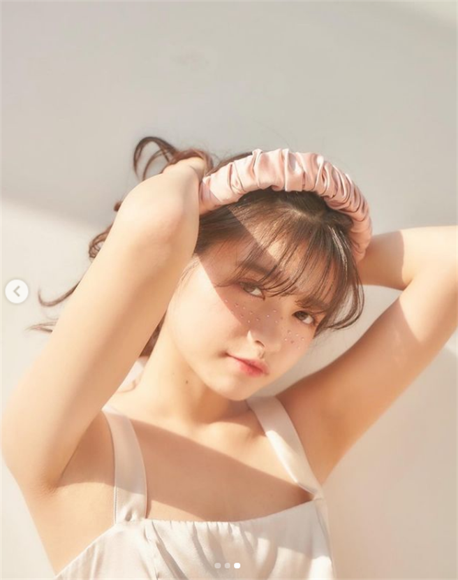 景井阳菜长相甜美，拥有数十万粉丝大军。（图／IG@ kagei_hina）