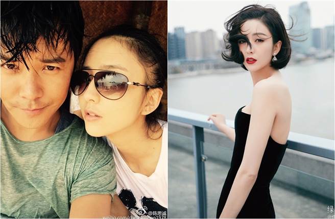 「新疆女神」佟麗婭，今宣布7年婚姻玩完，導演尪陳思誠離婚。(取材自陳思誠微博、佟麗婭微博)