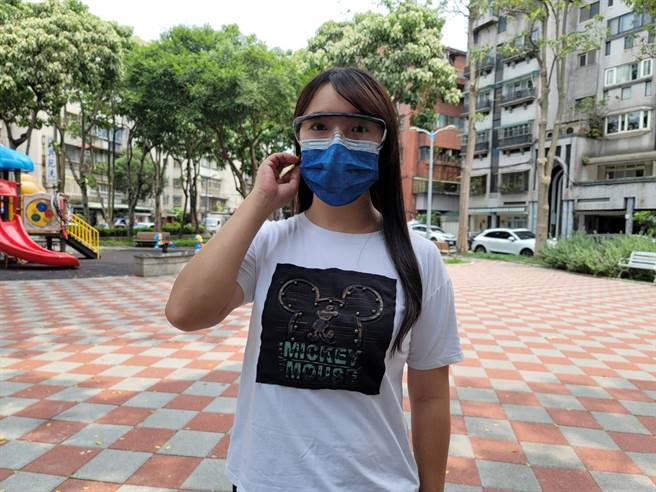 身為醫眷的陳伶宣期盼大眾對醫護人員，有更多同理心及愛心。（照片/游定剛 拍攝）