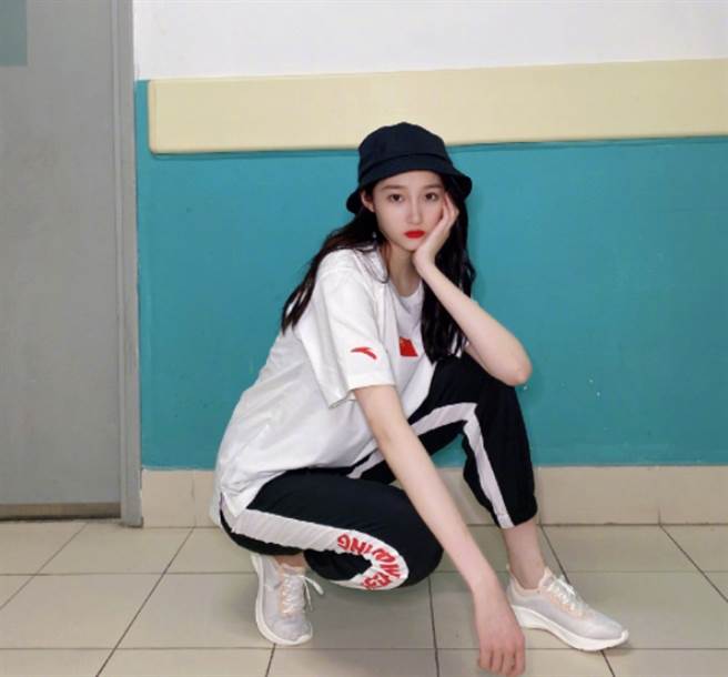 大陆新生代女星关晓彤。(图/ 摘自关晓彤微博)