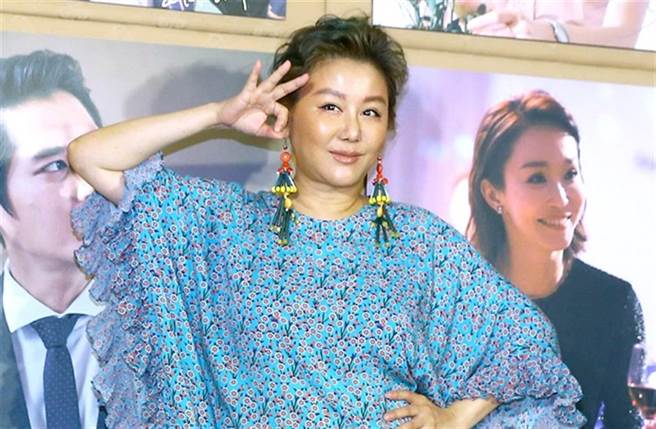 台湾综艺一姊蓝心湄。(图/ 取自中时资料库)