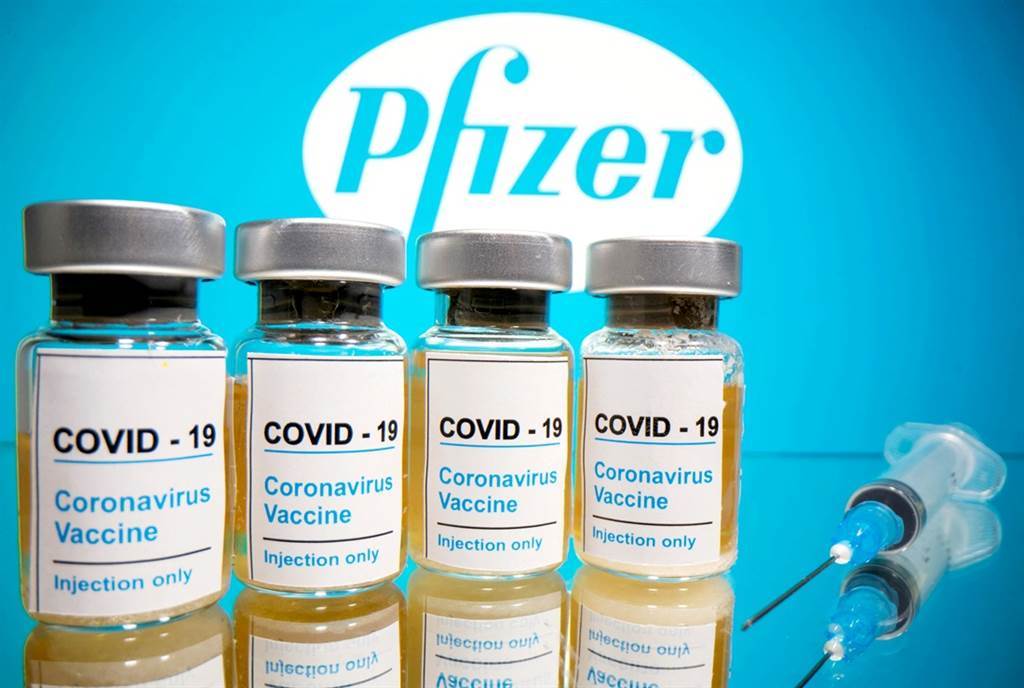 美國藥廠輝瑞（Pfizer）與德國BioNTech聯手開發新冠疫苗。（資料照／路透社）