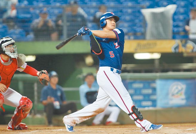 中職球員確定不參加5搶1資格賽，林子偉等旅美好手能否披上戰袍出征，成為棒協接手後必須立刻確認的地方。（本報資料照片）