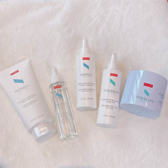 入手PUPA SPA居家轻保养系列，在家就可以享受世界三大SPA。（邱映慈摄）