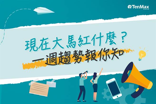 现在大马红什么？一周趋势报你知！（TenMax提供）