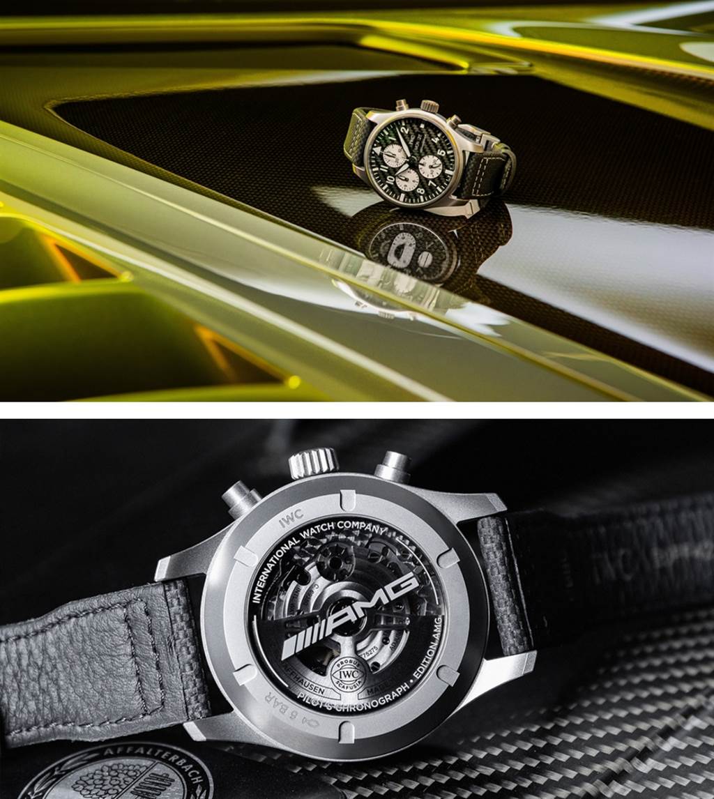 慶祝雙方長年以來的合作 IWC推出Mercedes-AMG聯名紀念腕錶
