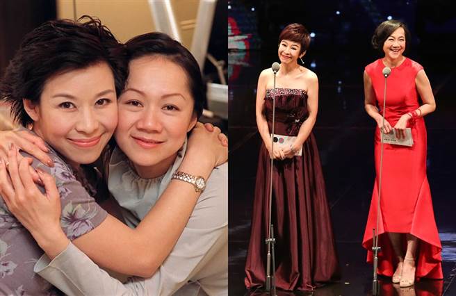 谢佳勋和李秀媛主持《绕着地球跑》10余年情同姐妹，2015年还合体颁奖第50届广播金钟奖。（图／中时资料照）