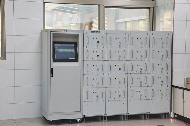 迪吉亞的ESS室內儲能系統。圖／業者提供