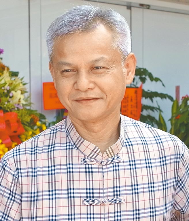 云林县口湖乡知名艺术家陈玄茂。（张朝欣摄）