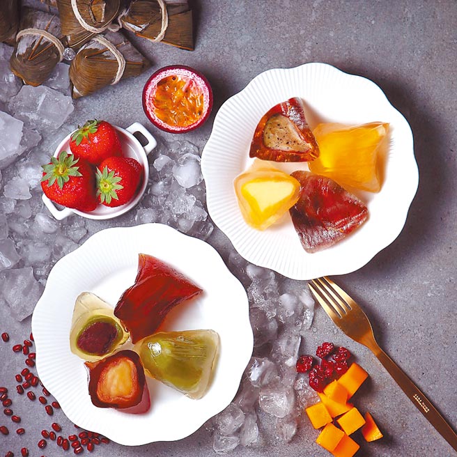 金格食品，華麗甜點系冰粽9入，579元。（Pinkoi提供）