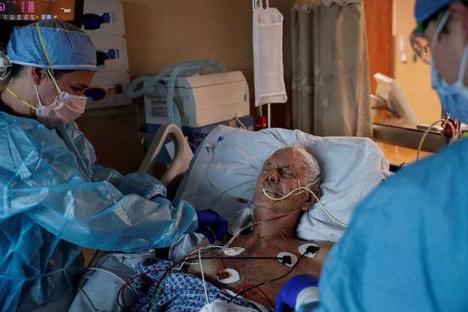 华盛顿研究团队发现，新冠肺炎重症者往往睪固酮浓度已降至极低的水平。(图/路透社)