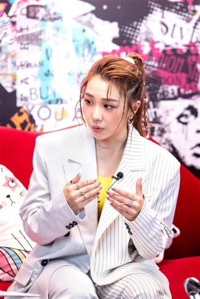 艾薇日前参加《ADMIXX〉音乐节目录制。（ADMIXX提供）