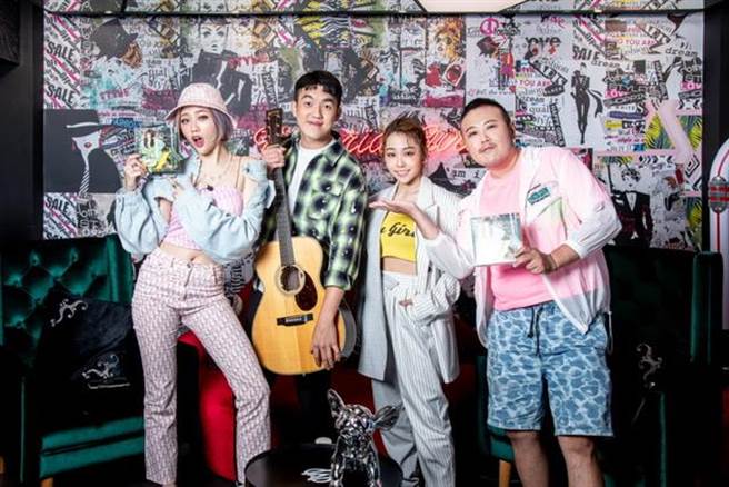 艾薇日前参加《ADMIXX〉音乐节目录制。（ADMIXX提供）