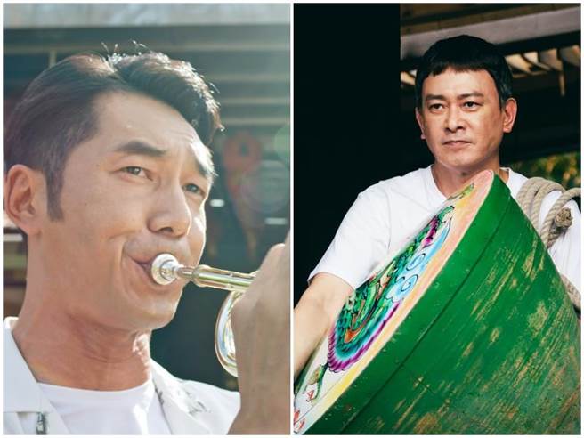 李李仁（左）和王识贤剧中飙戏。（东森戏剧台提供）