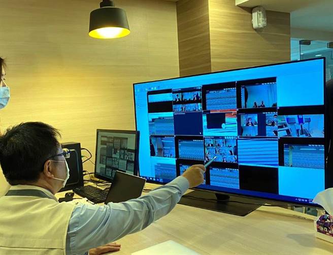 臺南新兴产业的海外线上洽谈会今(28)登场。（陈惠珍摄）