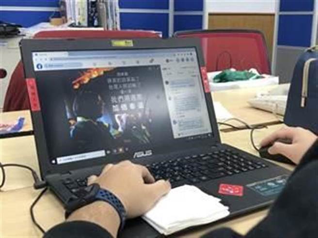 民进党侧翼自导自演反串发文引发轩然大波。图为网军示意图。（资料照／中时新闻网） 