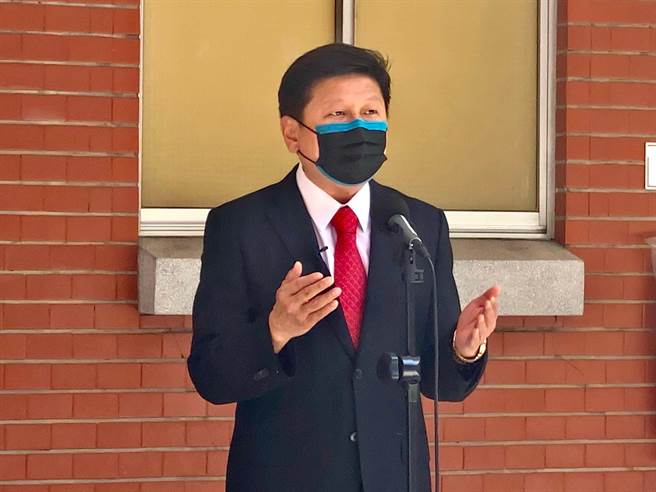 國民黨立委傅崐萁。（趙婉淳攝）