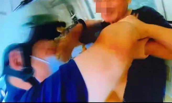 新庄「通缉犯」不戴口罩屡扰邻　（翻摄照片／戴上容新北传真）