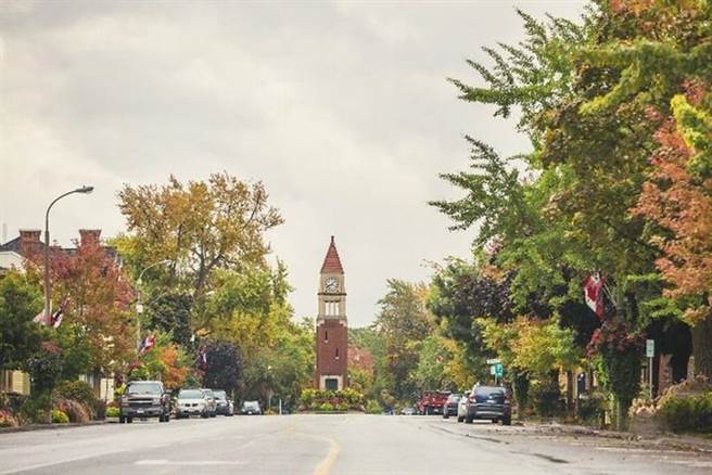 ▲尼亚加拉湖滨小镇。    图：安大略省旅游局╱提供