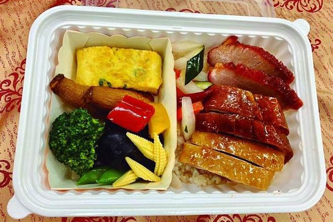 ▲东悦坊港式饮茶台南店主厨特制美味便当。　图：东悦坊港式饮茶台南店╱提供