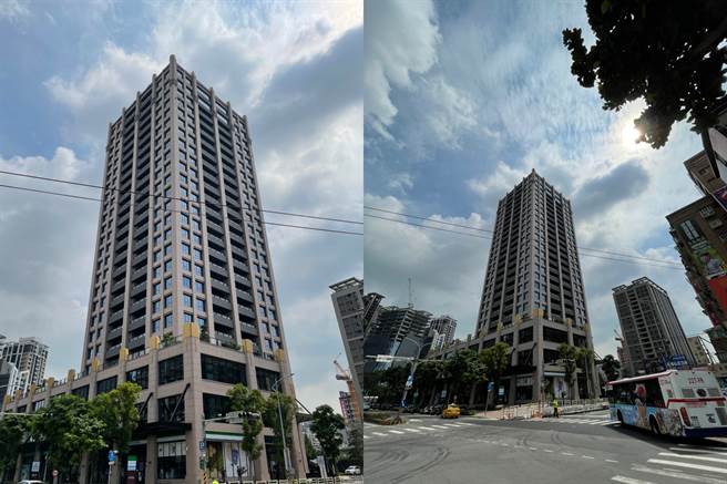 iPhone 12 Pro广角与超广角日间对比照片。（黄慧雯摄）