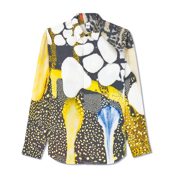 Berluti印花真絲襯衫，4萬4000元。（Berluti提供）