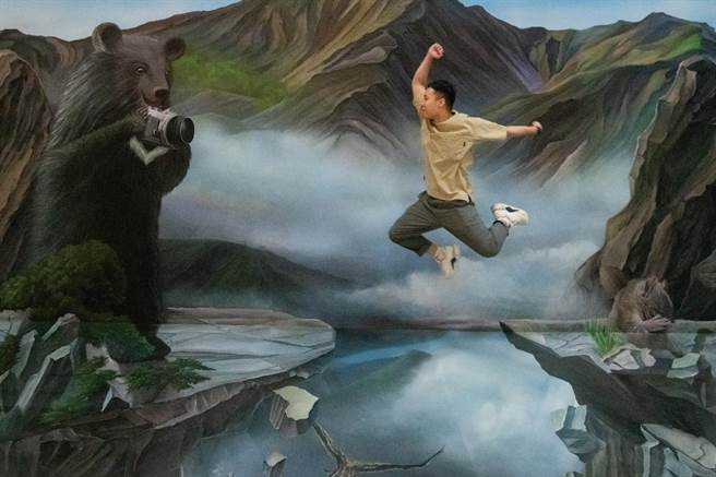 中正纪念堂线上展览，在家可看有趣的「3D视角EYE TAIWAN」展。（中正纪念堂提供）