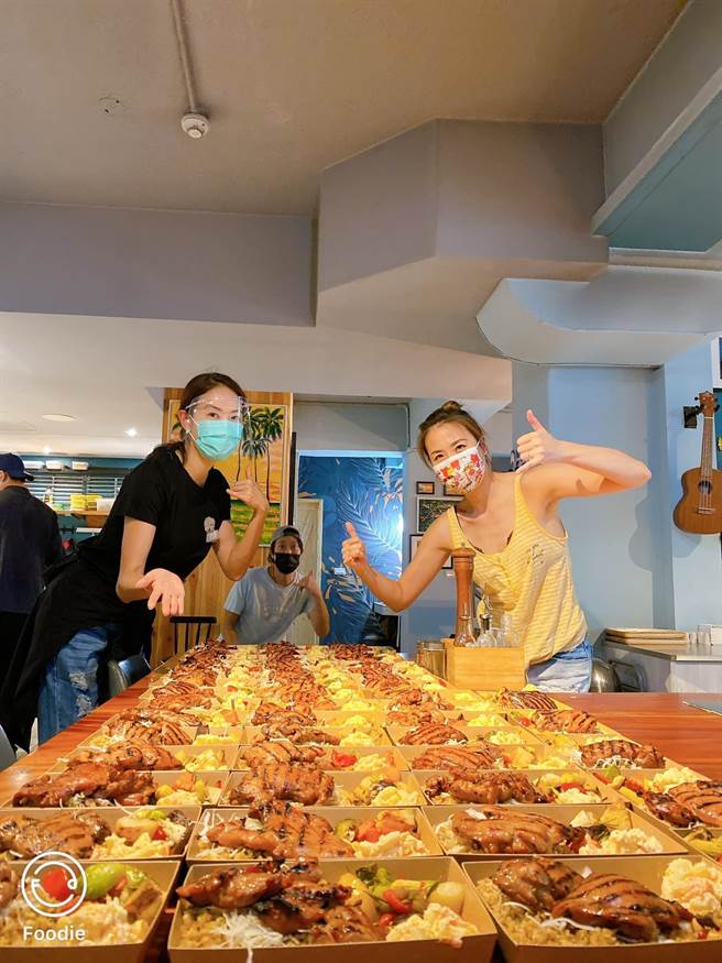 賈永婕今起每天送愛心便當挺醫護。（摘自臉書）