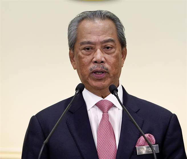 马来西亚新冠肺炎疫严峻，大马首相慕尤丁（Muhyiddin Yassin）宣布，自己及所有内阁正副首长将捐出3个月薪水协助抗疫。（资料照／美联社）