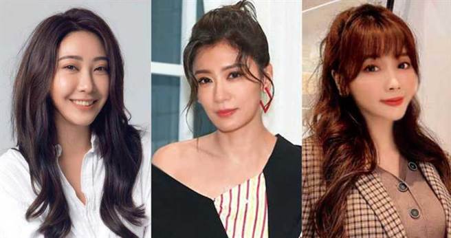 贾静雯（中）、成语荞（右）、姚蜜（左）都曾发生过与闺密感情生变的故事。（图／翻摄自网路）
