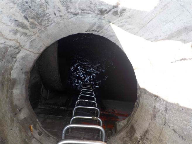 雨水下水道清理后。（台中市水利局提供／王文吉台中传真）