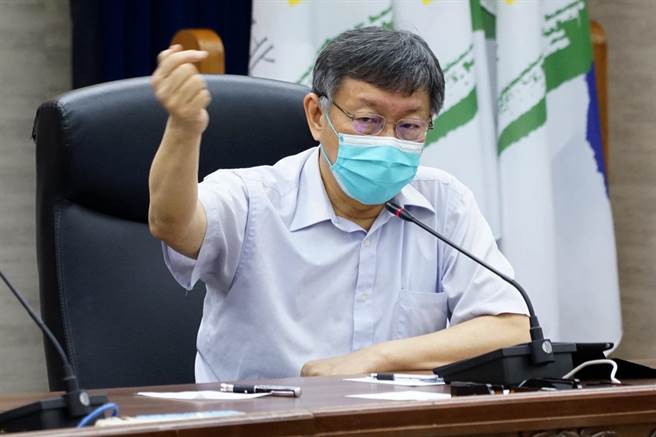 台北市市长柯文哲。（图／北市府提供）