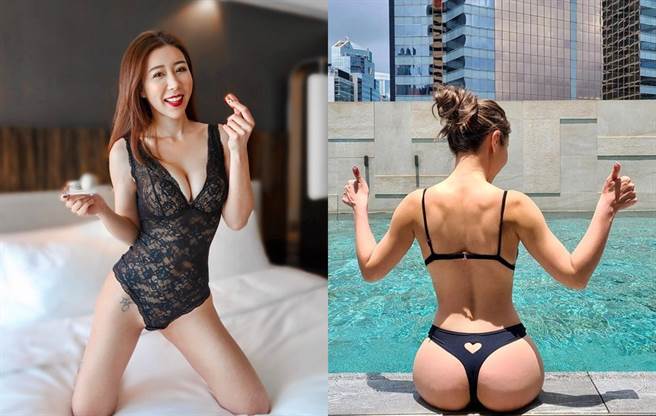 陈婉衡有胸又有臀，曲线性感。（图／翻摄自_alyciac IG）