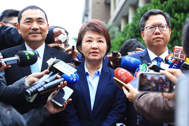 台中市长卢秀燕在此次民调中成为十大政治领袖中唯一的女性政治人物。（资料照片，台中市政府提供）