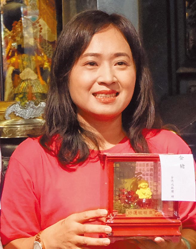 云林县北港镇「北港妈祖文化推广工作队」队长张淑萍。（张朝欣摄）