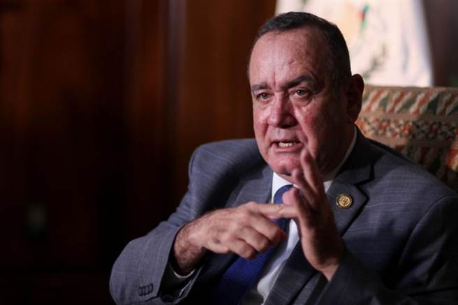 台灣友邦瓜地馬拉總統賈麥岱（Alejandro Giammattei）(圖/路透)