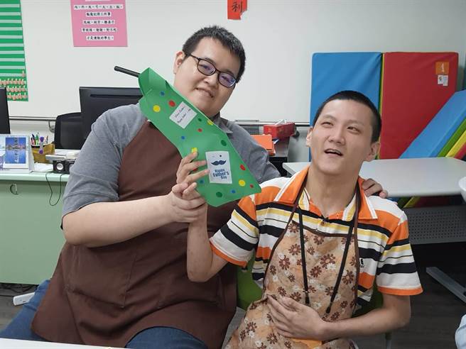 唐氏症基金会呼吁，因应疫情我们共体时艰配合政府政策，尽自己的一分力，也需要各界以多元的方式照顾唐宝宝、心智障碍者。（唐氏症基金会提供／林良齐台北传真）