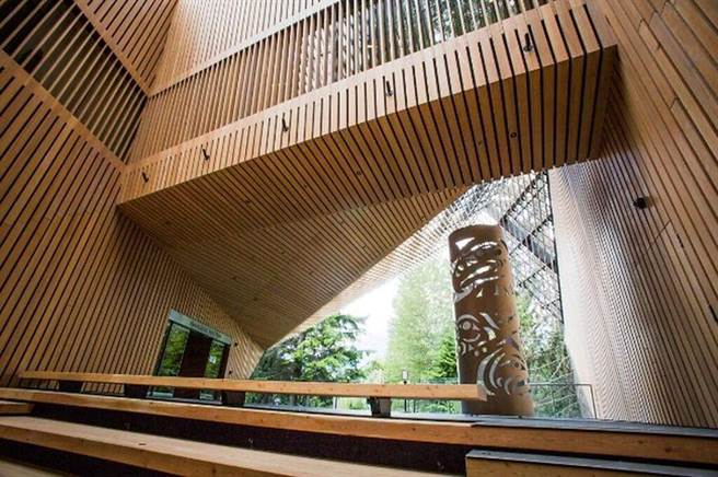 ▲奥丹艺术博物馆（Audain Art Museum）。　图：Tourism Whistler-Justa Jeskova╱提供