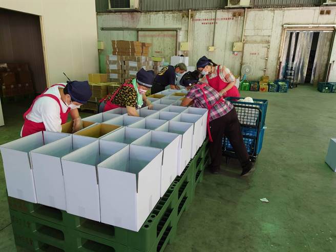 台中市农业局动员加速配送，感谢民眾支持台中优质产品，