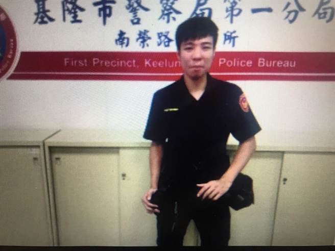 基隆市警察局警员张晋维涉嫌暗杠毒品、湮灭证据，检方向法院求处有期徒刑13年重刑。（翻摄照片／陈彩玲基隆传真）