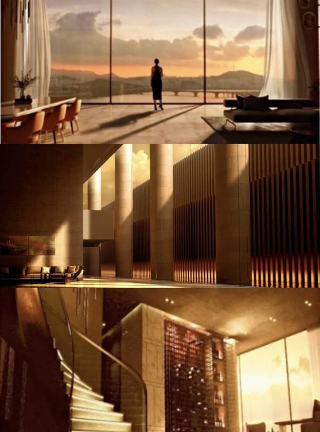 豪宅内部的模样奢华气派。（图/翻摄自ETERNO清潭官网）