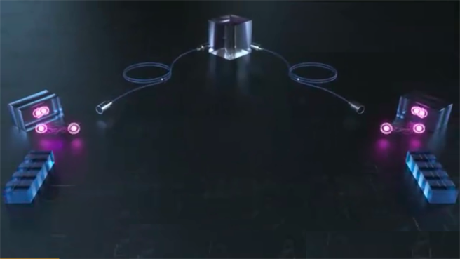 中国科学技术大学郭光灿院士团队一直致力于研究吸收型量子记忆体，经过3年多努力，近期在国际上首次成功使用吸收型量子记忆体，演示了多模式复用的量子中继基本链路。（图／中国科学技术大学视频截图）